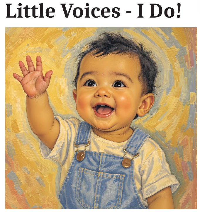 Little Voices, I Do! board book cover
